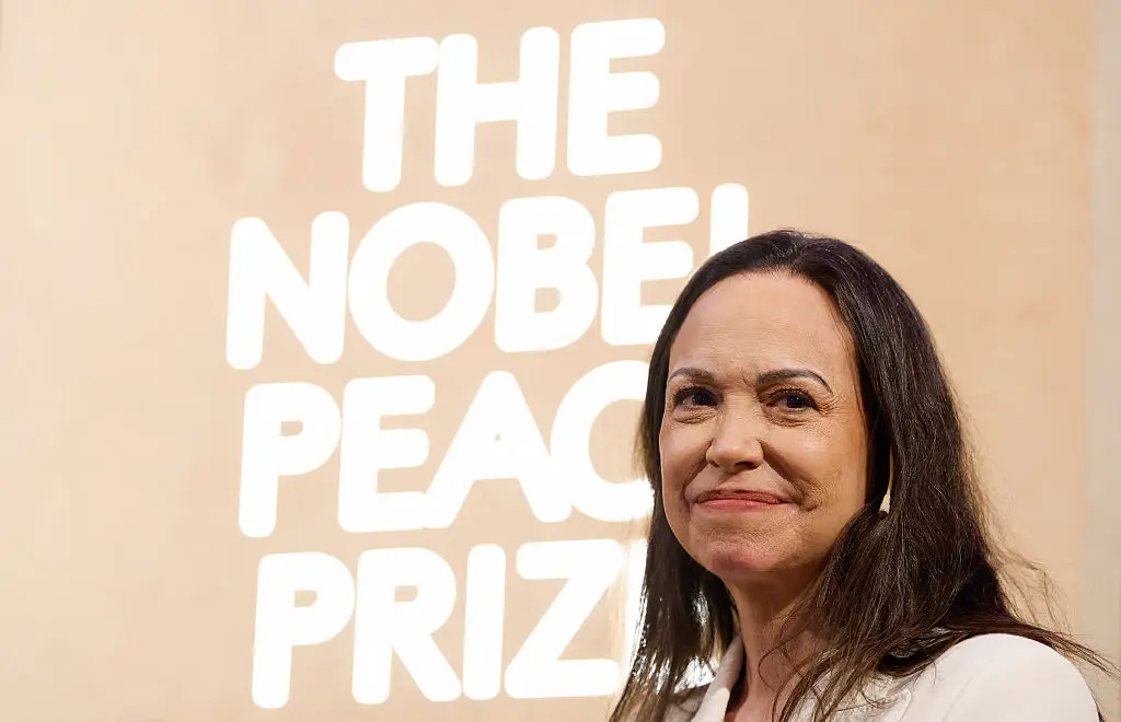 Machado won the Nobel Peace Prize in October last year (ODD ANDERSEN / Contributor / Getty Images)