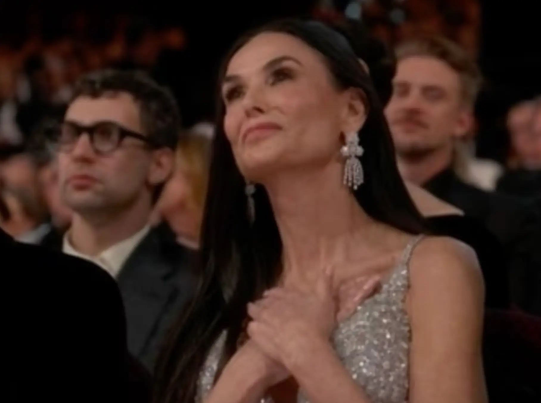 Moore was a good sport and applauded Madison on her amazing win (ABC)