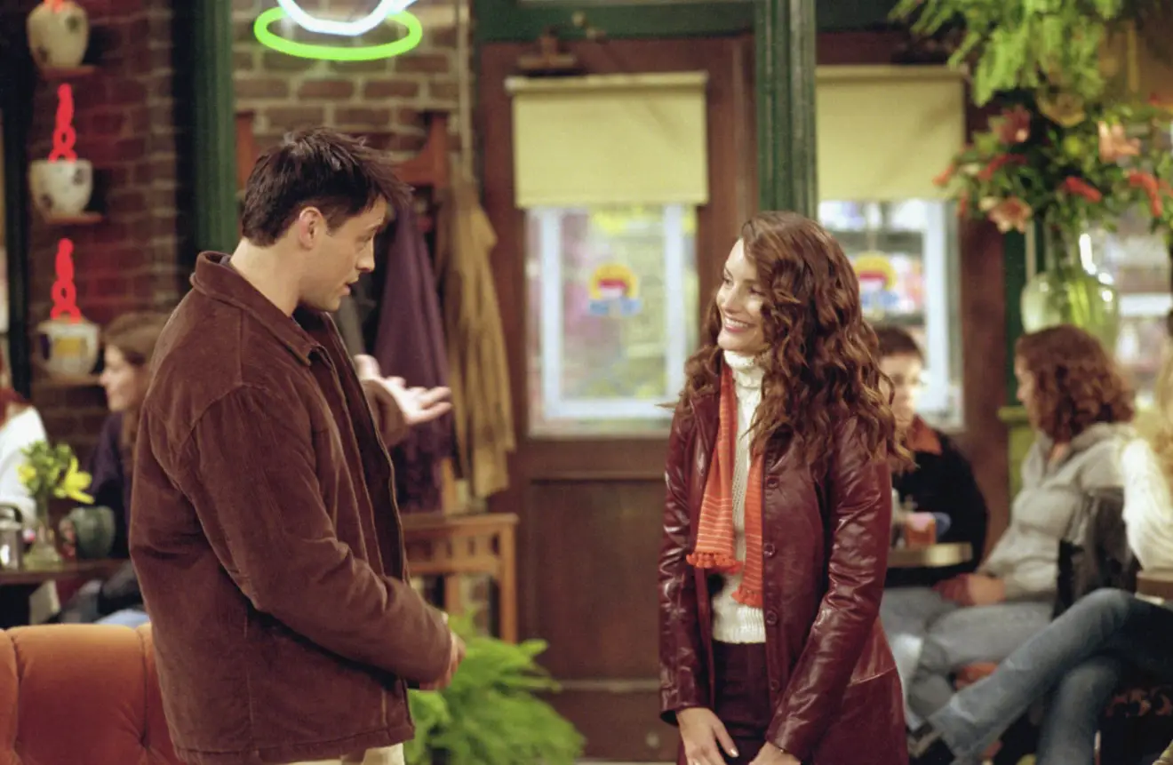 The Sex and the City star's character has a short fling with Joey (