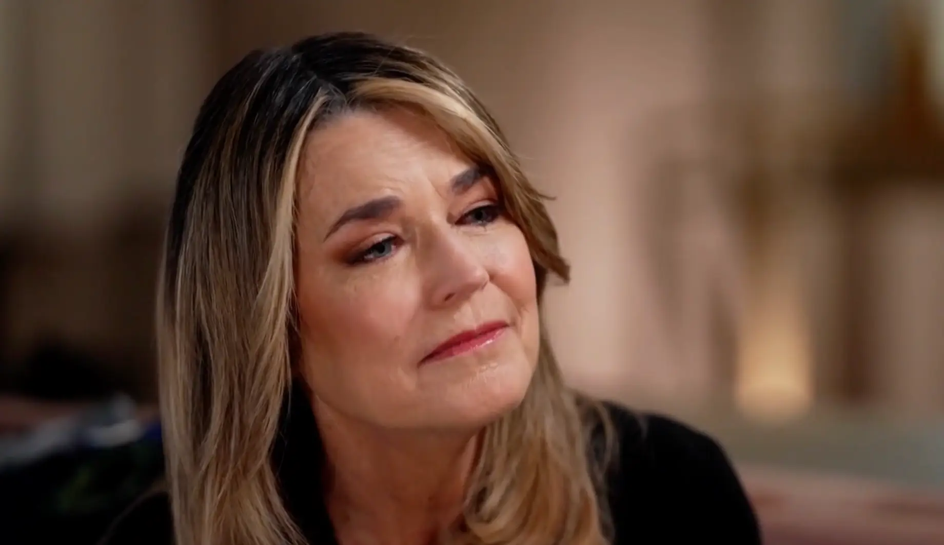 Savannah Guthrie has delivered her first interview since her 84-year-old mother went missing (The Today Show)