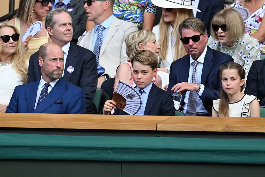 Some were sad that George has to wear a suit (Ray Tang/Anadolu via Getty Images)
