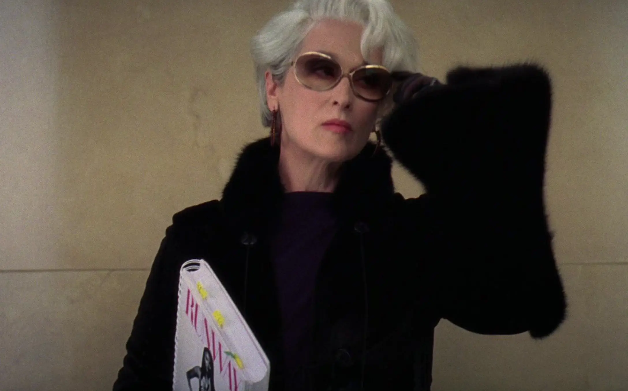 Meryl Streep as the iconic Miranda Priestly in The Devil Wears Prada (2006). (20th Century Studios)