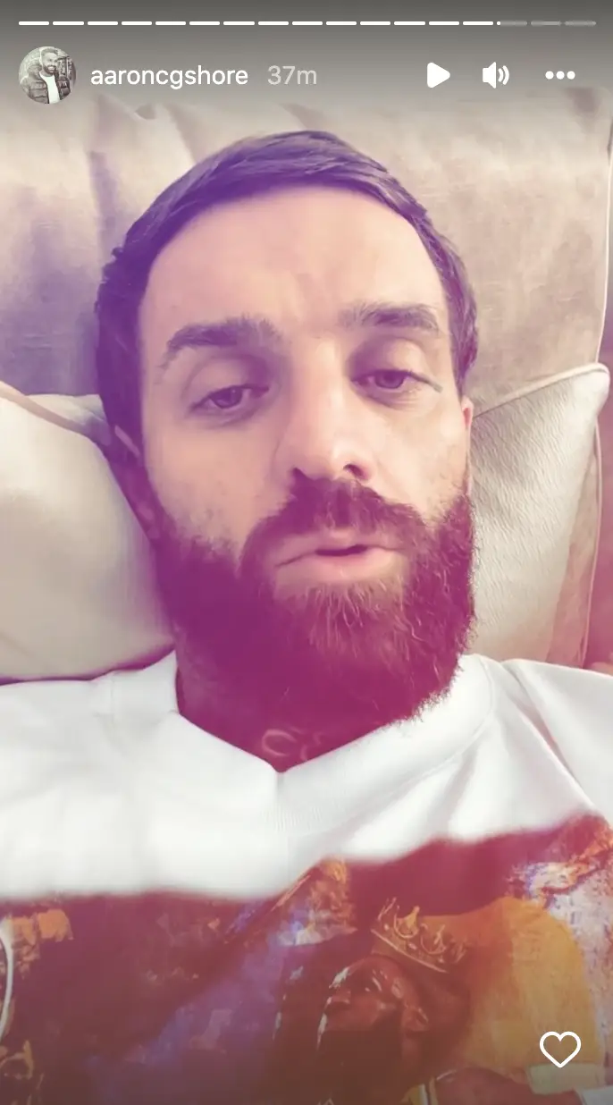 Aaron took to Instagram again today, Friday 26 August, for a follow-up statement regarding the news.