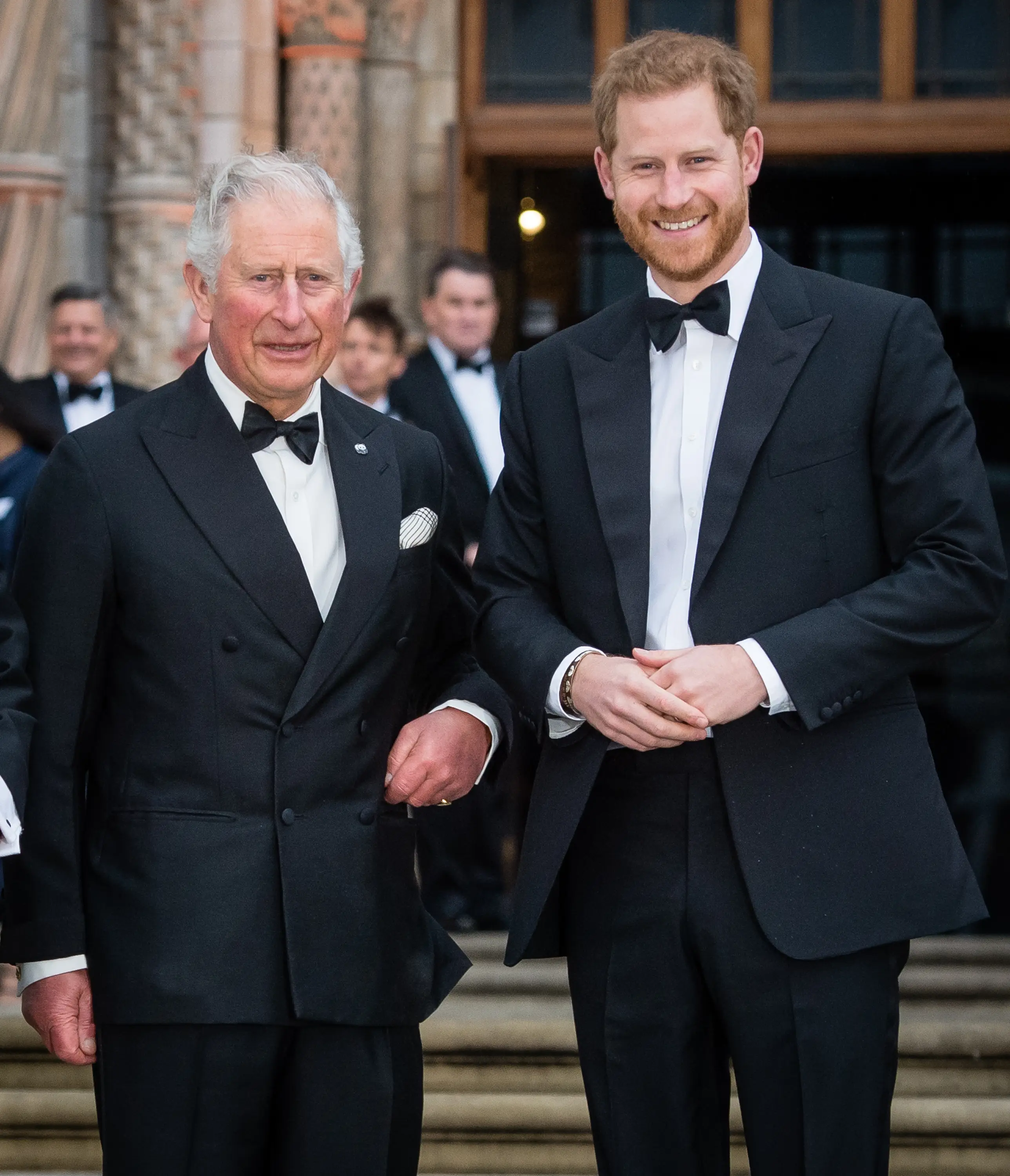 Harry has reportedly met with his father since returning to the UK (Samir Hussein/Samir Hussein/WireImage)