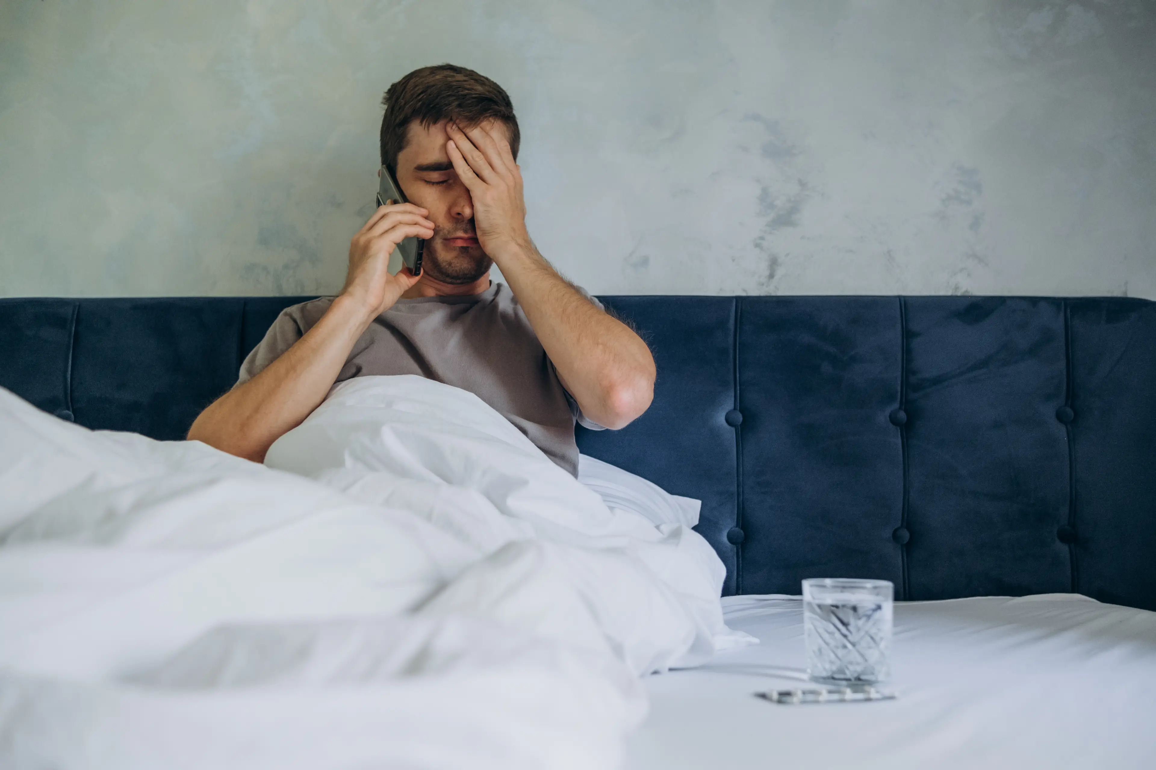 Calling in sick after posting on social media about being at the pub all night isn't the best idea (Getty Stock Image)
