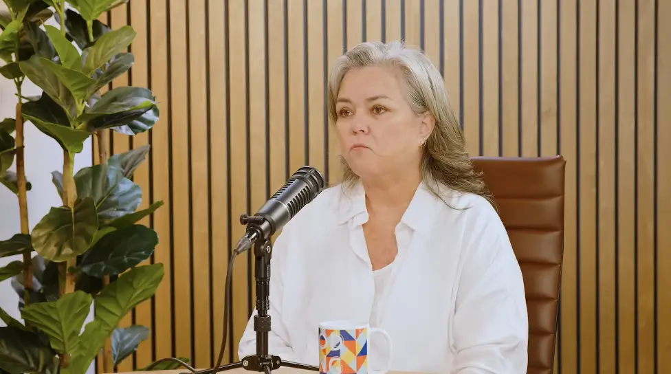 O'Donnell spoke about her new tattoo on Amy Poehler's podcast (Good Hang with Amy Poehler/YouTube)