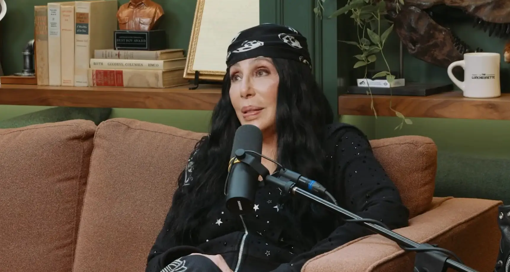 Cher appeared on Dax Shepard's podcast on Monday where she shared her thoughts on his and Kristen Bell's relationship (YouTube/Armchair Expert)