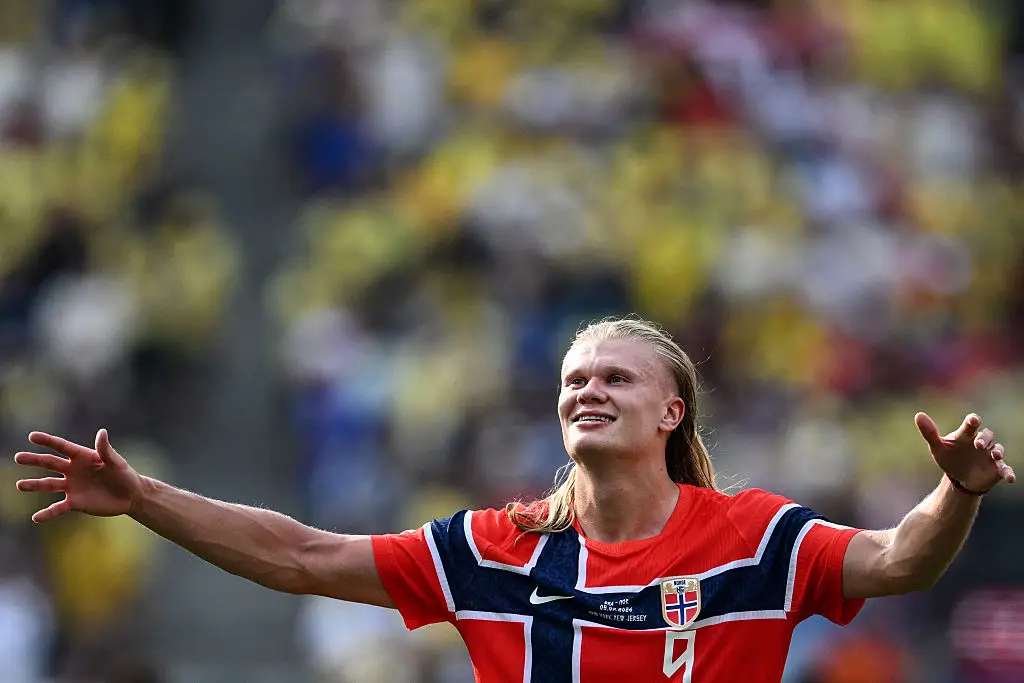 Erling Haaland has inspired a wave of Peruvian parents since his World Cup stint. (Image Photo Agency/Getty Images)