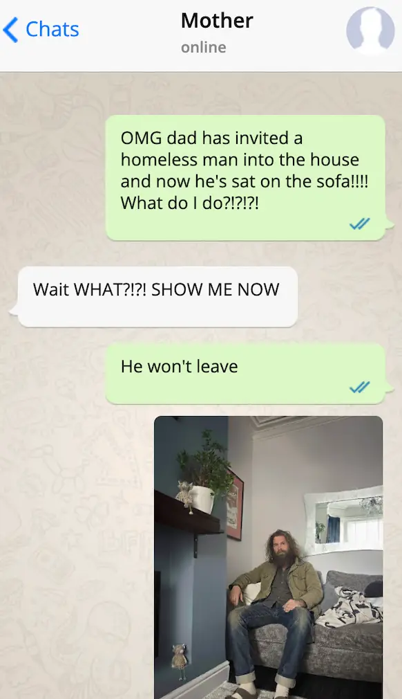 They are then 'pranking' loved ones with the pics (Tyla)