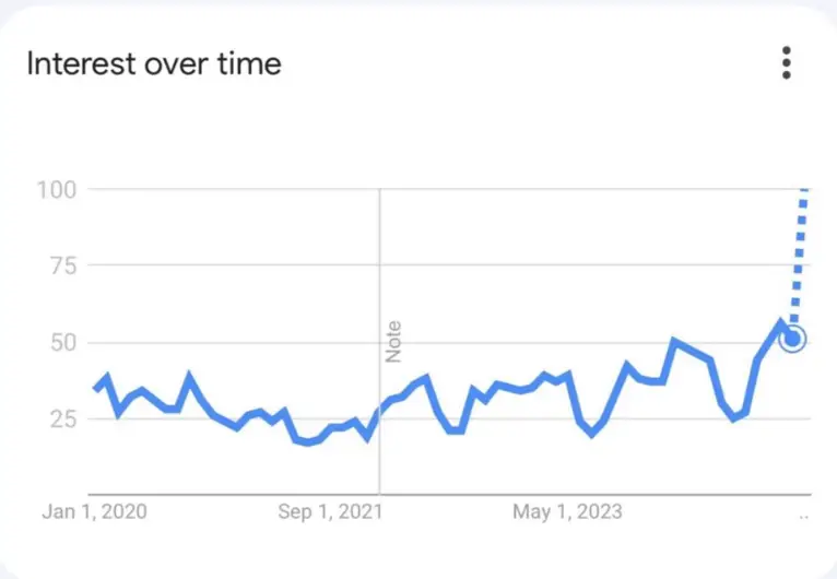 There has been a colossal search in people Google searching 'immigration rights' (Google)