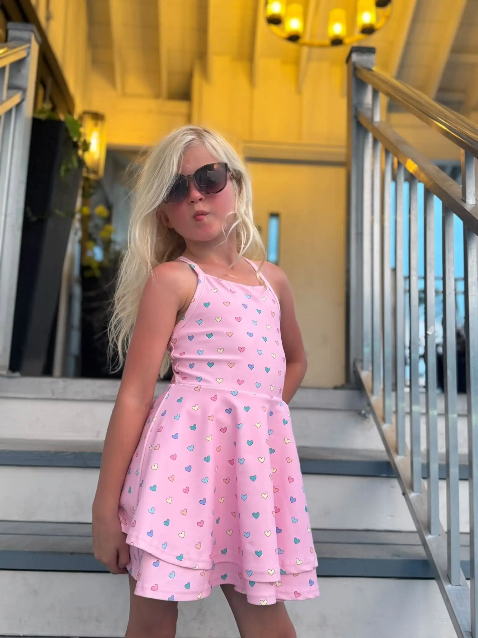 The little girl died after contracting a rare 'brain-eating amoeba' that she is believed to have caught while swimming in a lake (facebook/love for lillian)