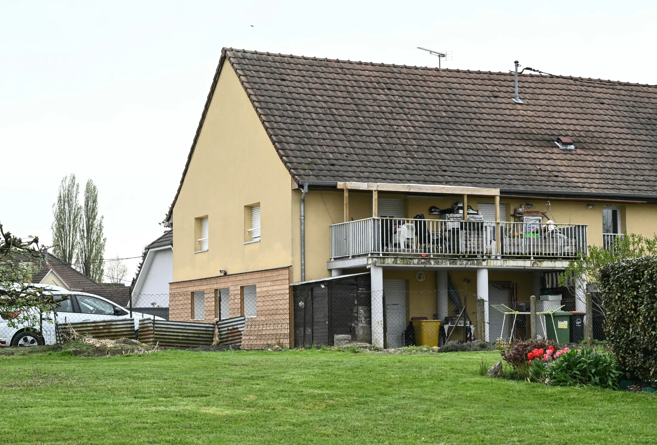The nine-year-old had allegedly been locked in the van since 2024 (SEBASTIEN BOZON / AFP via Getty Images)