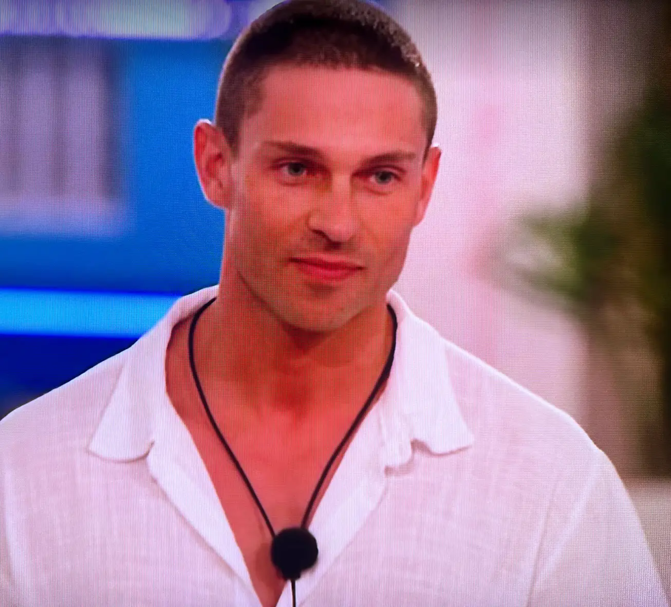 The TOWIE star has officially entered the villa. (ITV)