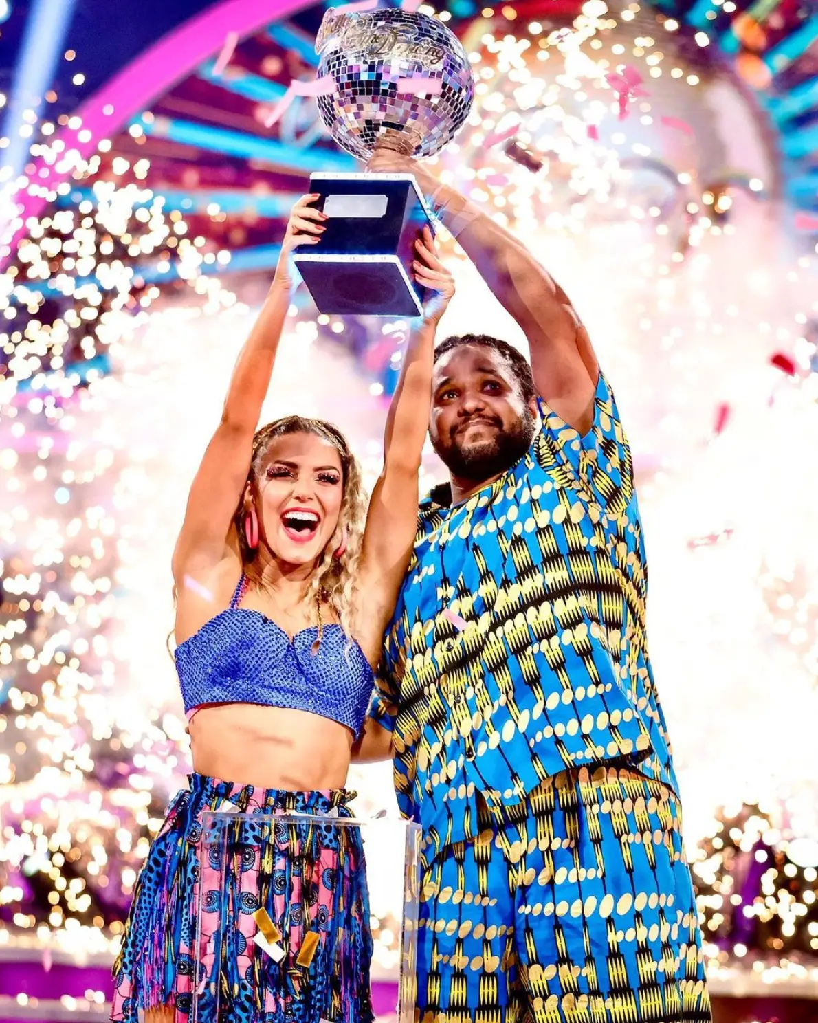 BBC cameraman Hamza Yassin won the show with partner Jowita Przystał last year.