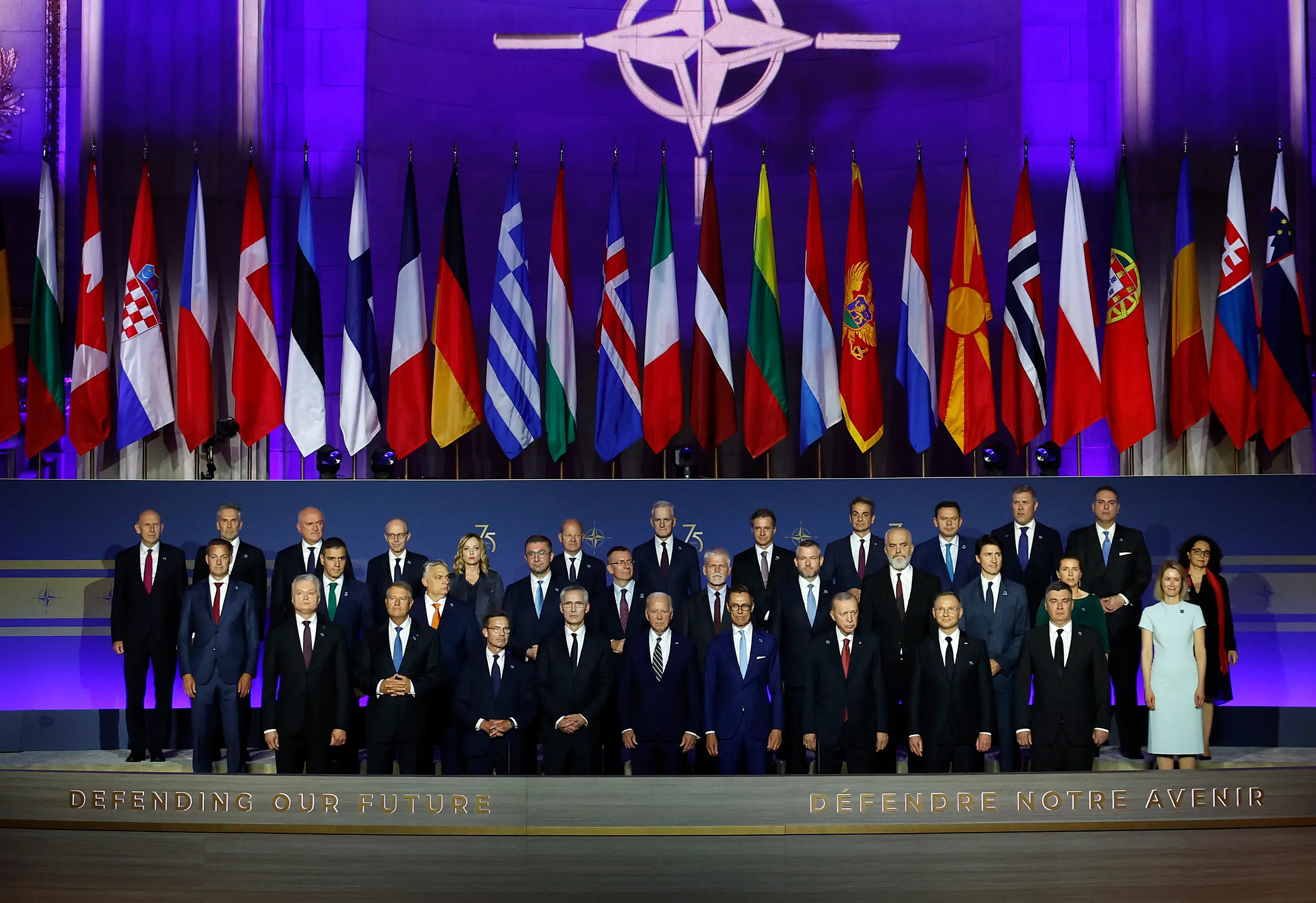The prophet predicted NATO's power would weaken in the coming years (Kevin Dietsch/Getty Images)