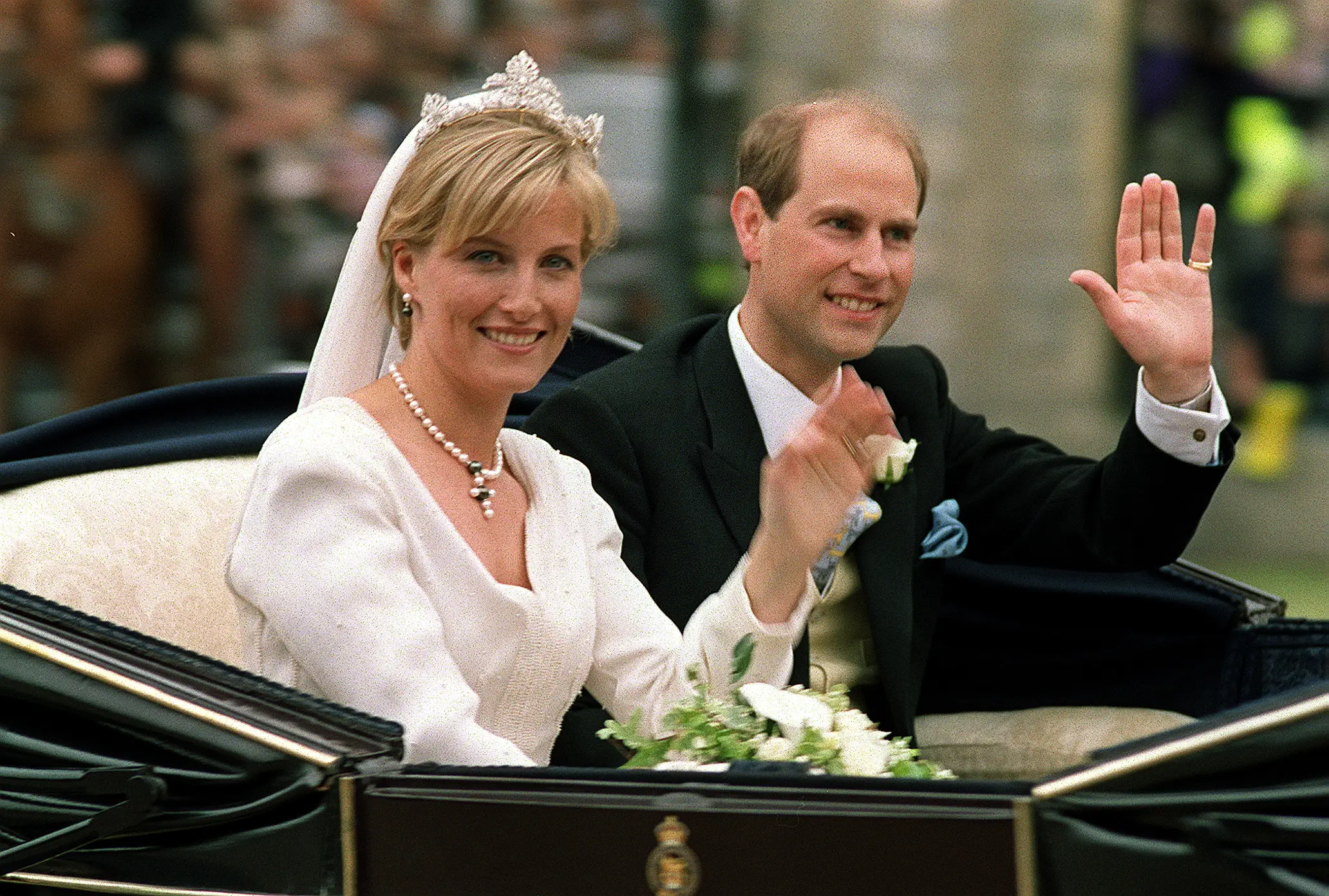 Sophie is the wife of Prince Edward, King Charles III's younger brother (MIKE SIMMONDS/AFP via Getty Images)