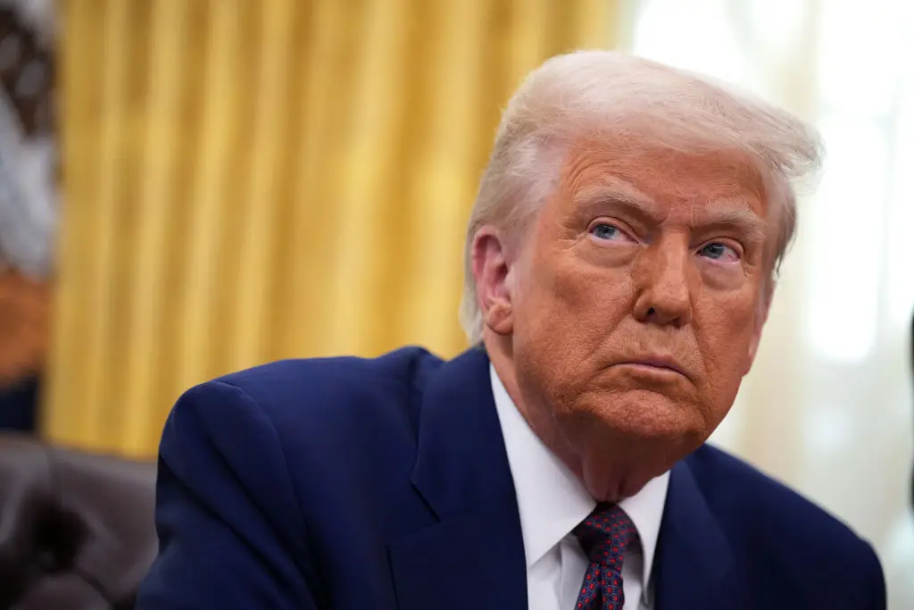 The White House's video has been slammed online (Andrew Harnik/Getty Images)