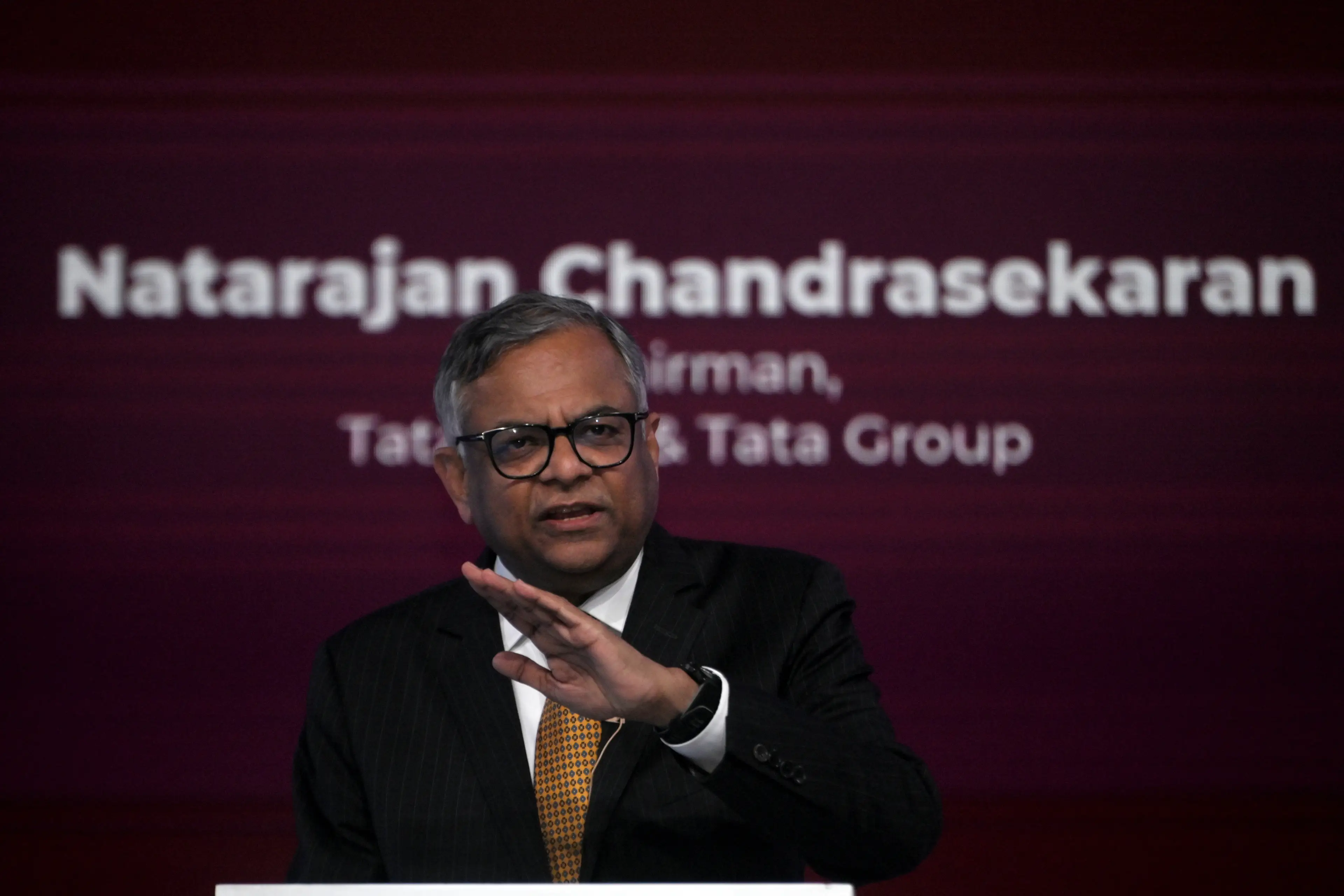 Air India chairman Natarajan Chandrasekaran has since released a statement (Bloomberg)