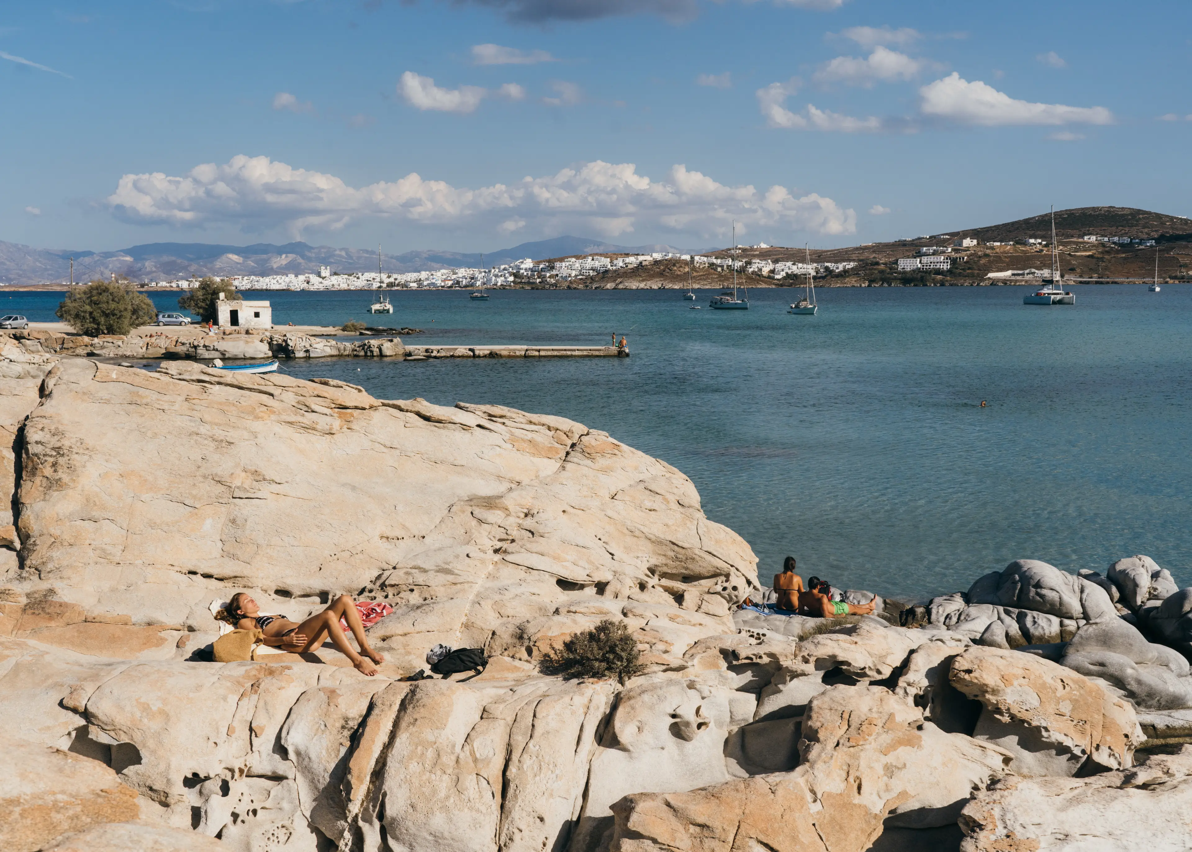 Paros (dupe for Santorini).