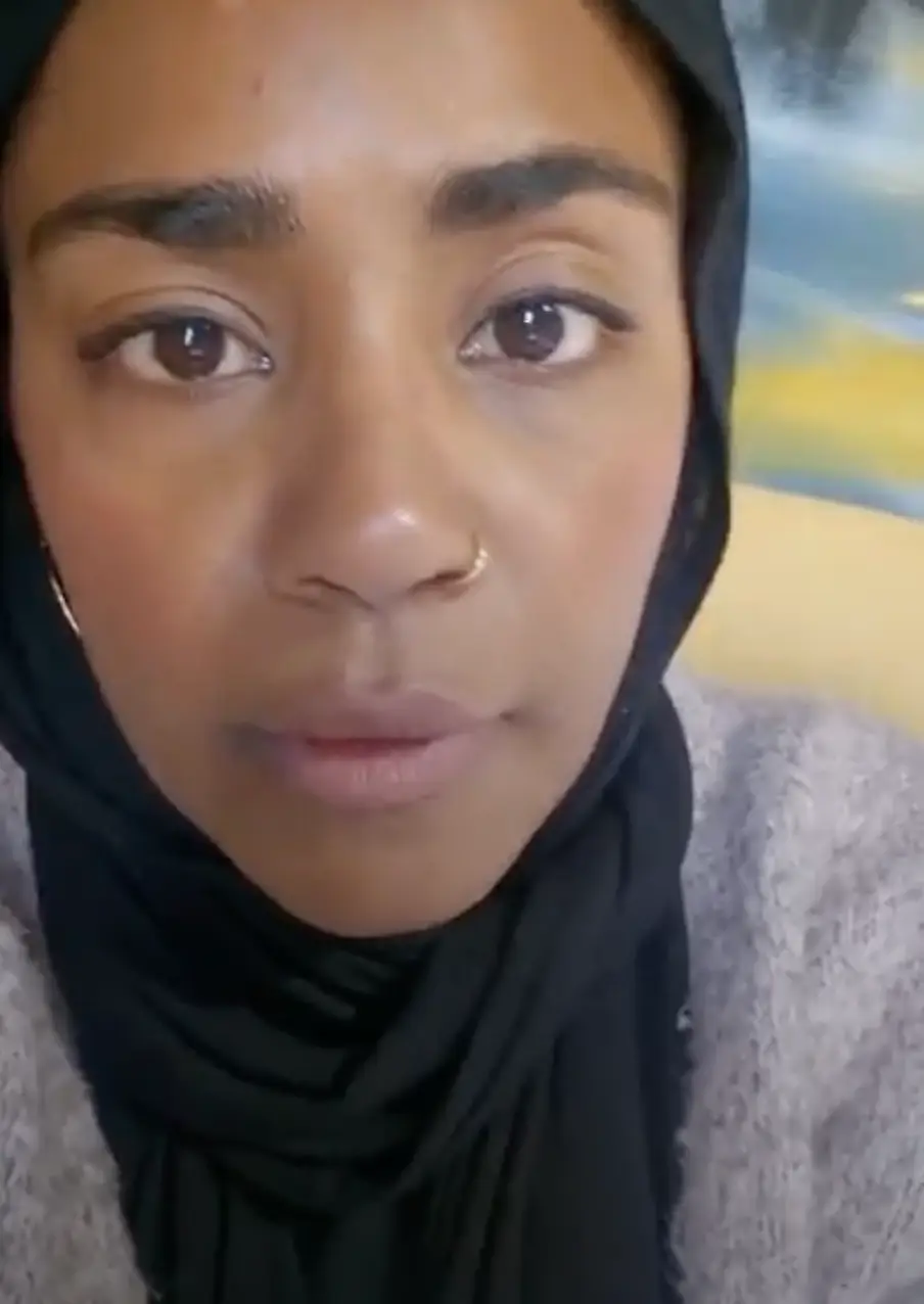 Nadiya had tears in her eyes as she spoke out (Instagram/@nadiyajhussain)