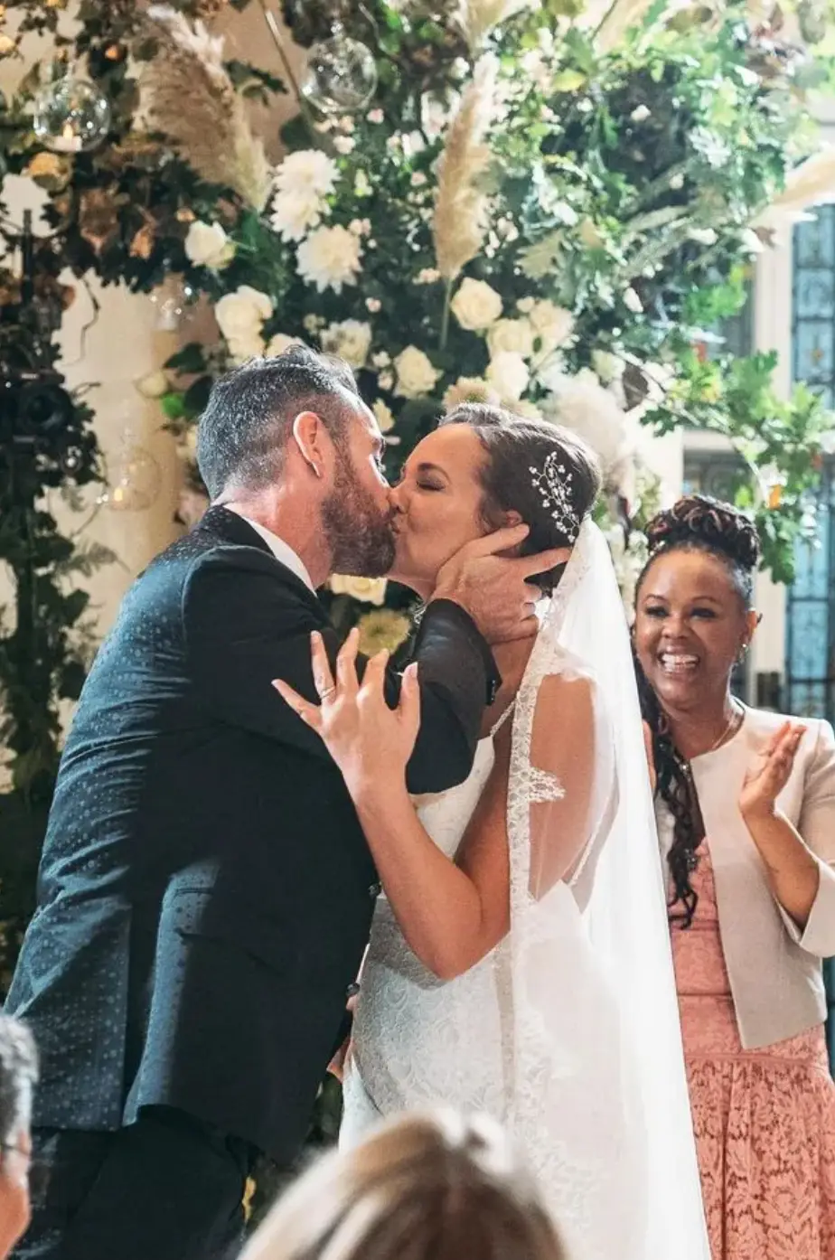 Ben Jardine and Stephanie Saint Remy tied the knot on TV back in 2017 (Channel 4)