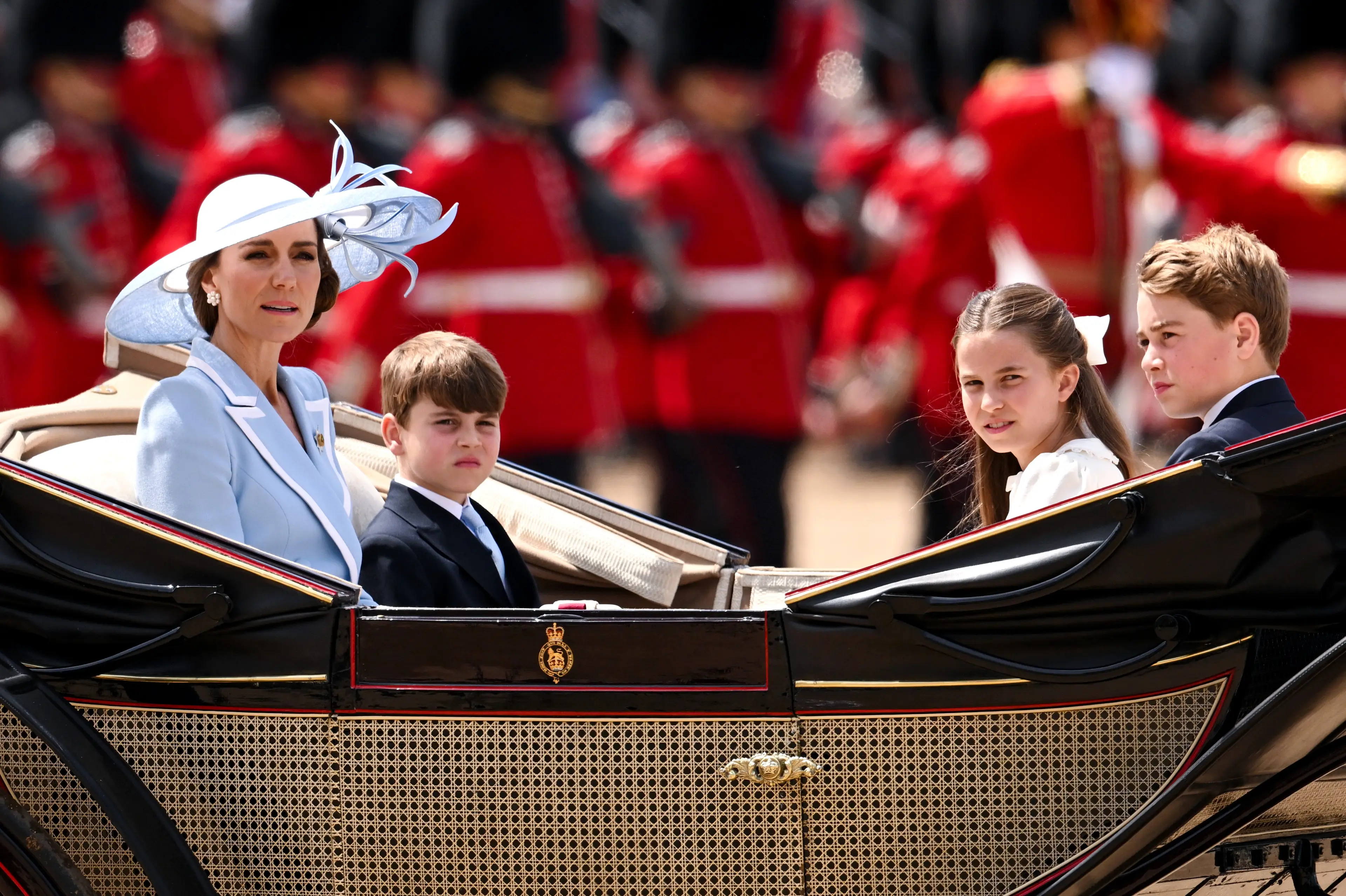 Kate is mum to Prince George, 13, Princess Charlotte, 11, and Prince Louis, eight (Jeff Spicer/Getty Images)