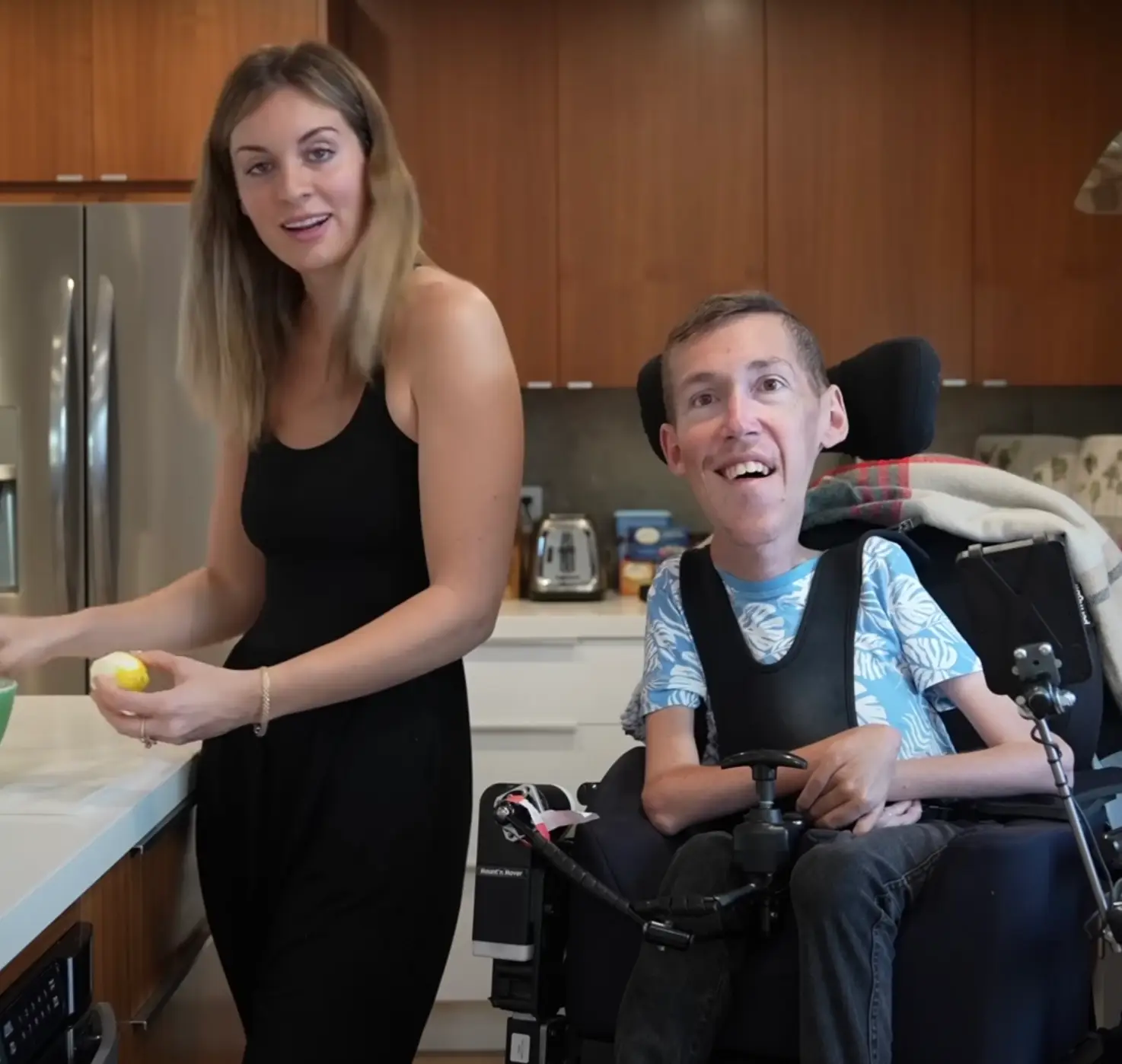 Shane and Hannah Burcaw have revealed how they met.