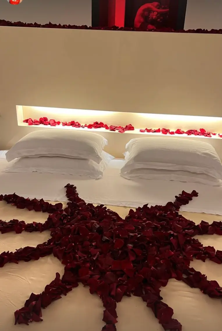 Fans thought they saw a NSFW detail in Kourtney's room. (