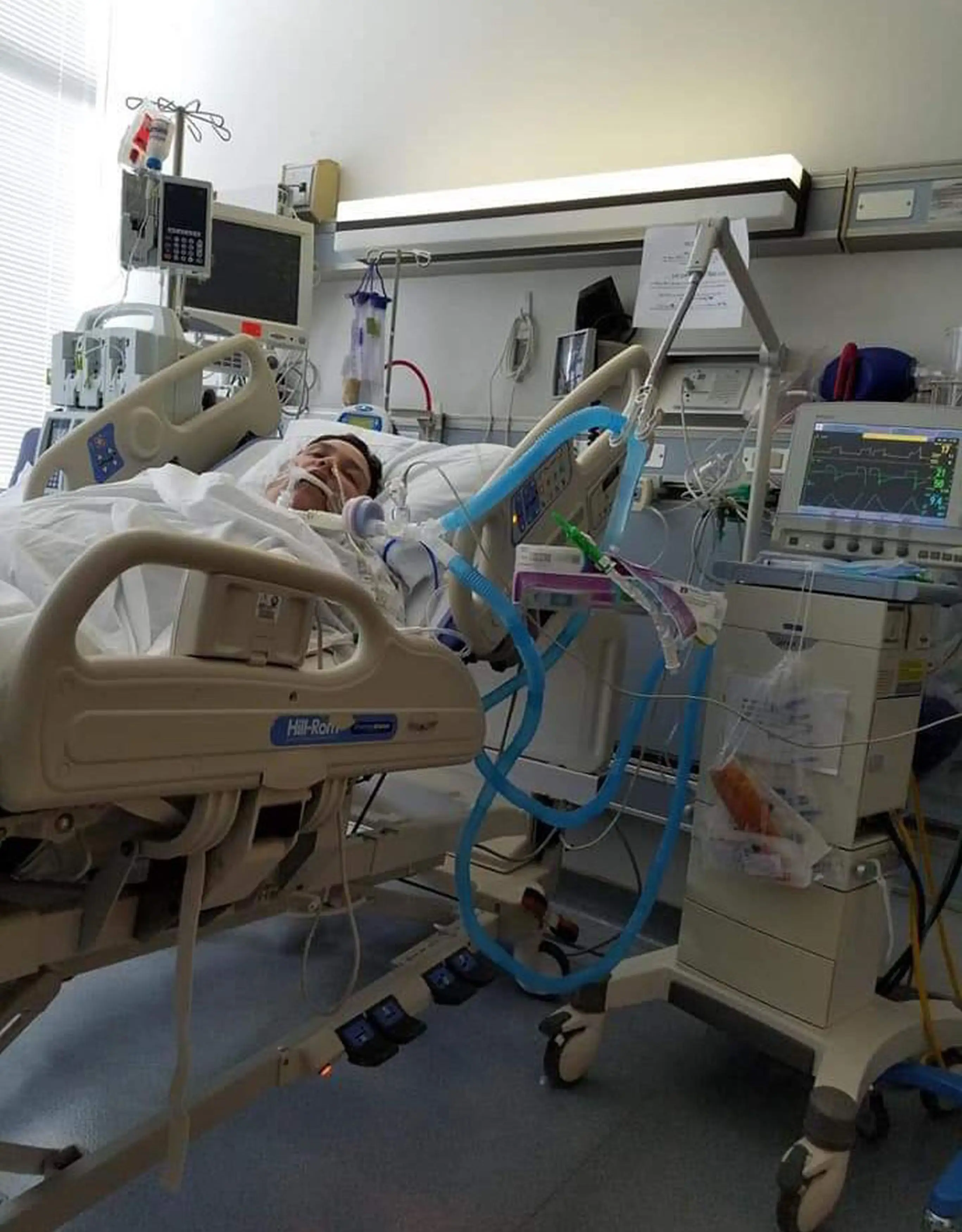 A piece of Swiss roll had gotten trapped in Christian's windpipe. (Kennedy)