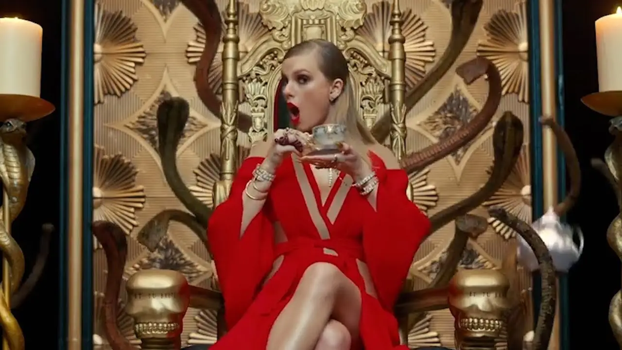 Taylor Swift has embraced the snake as her personal motif (Big Machine Records)