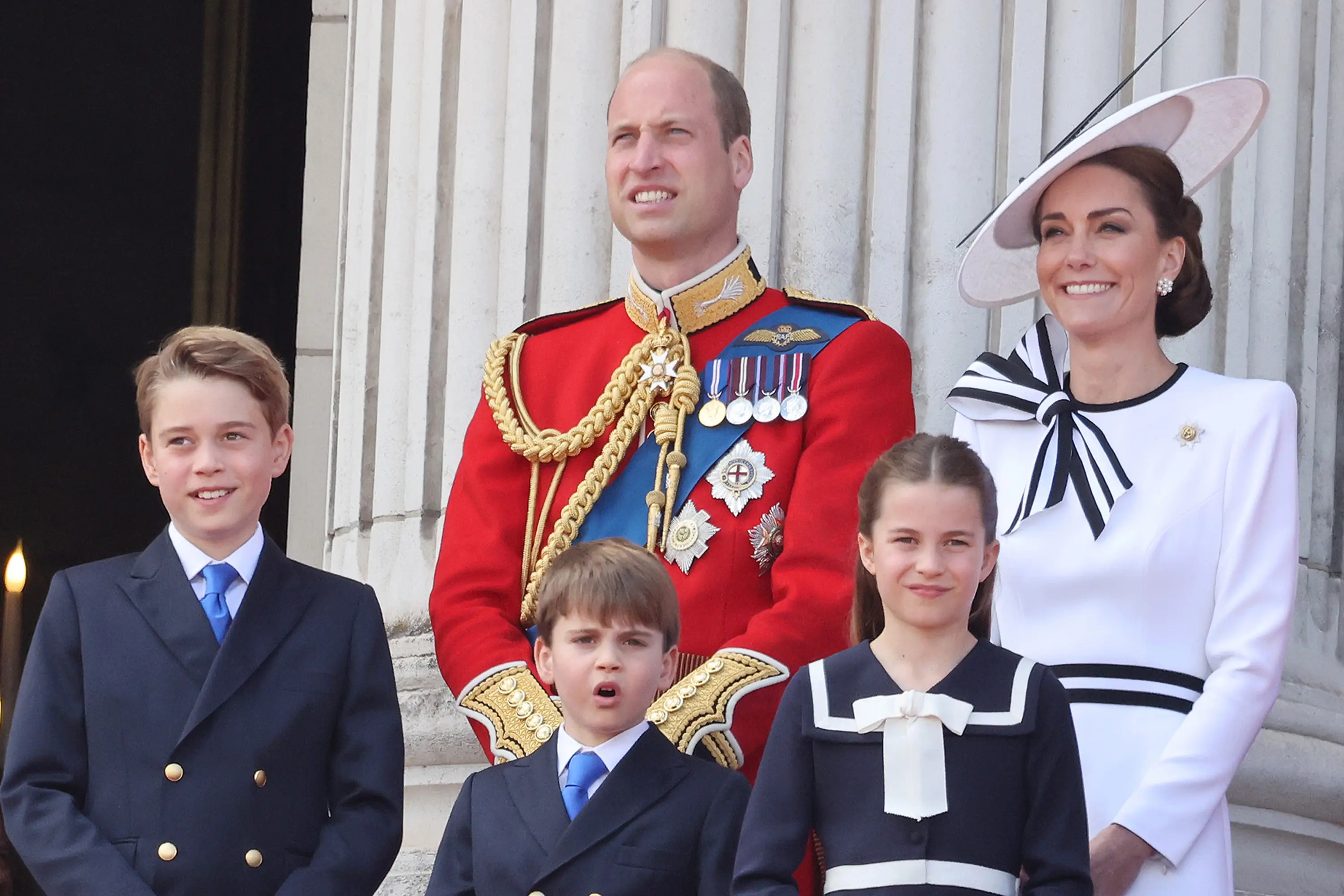 Prince Louis stole the show. (Neil Mockford/GC Images)