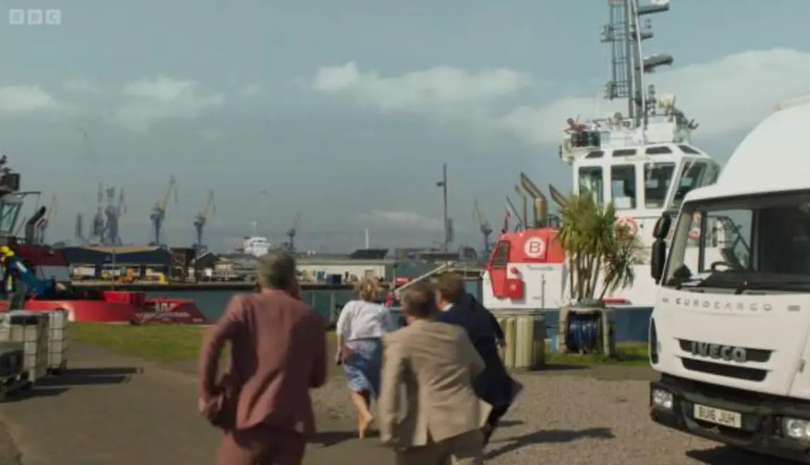 People believe the final scenes were shot in Newport (BBC)