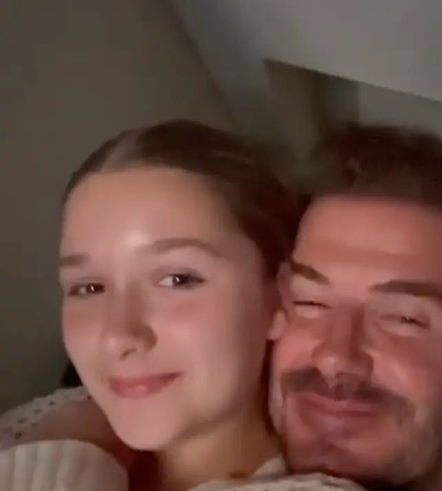 Harper is David and Victoria's only girl.