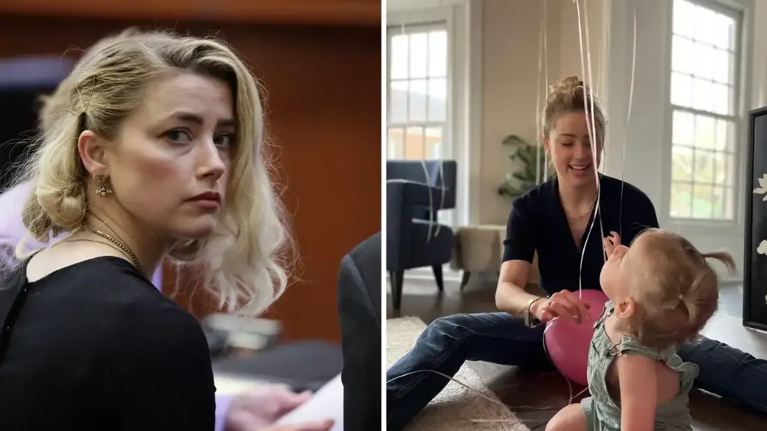 EVELYN HOCKSTEIN/POOL/AFP via Getty Images/Instagram/amberheard