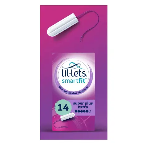 Lil-Lets Non-Applicator Super Plus Extra Tampons