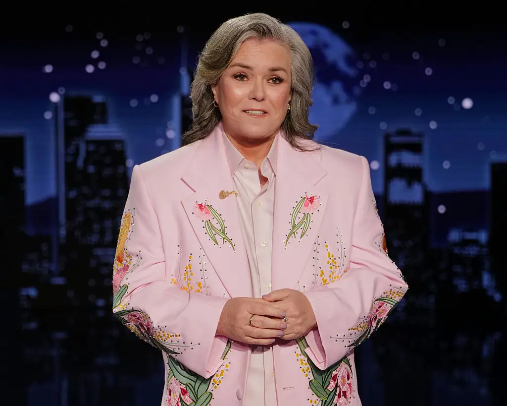 Rosie O'Donnell is hosting Jimmy Kimmel Live! this week (Randy Holmes/Disney via Getty Images)