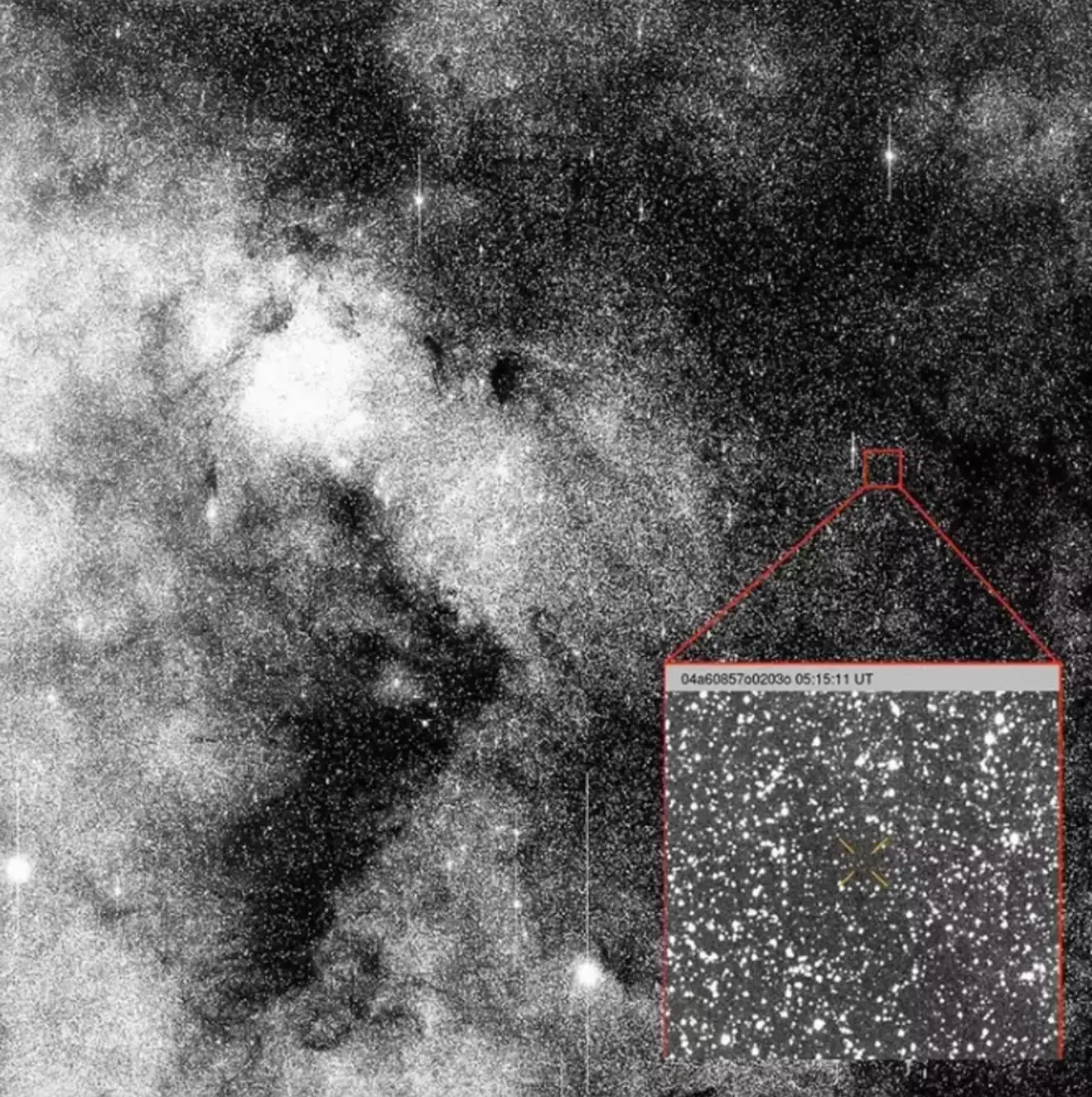 The comet reached its closest point to the sun on 30 October (ATLAS/University of Hawaii/NASA)