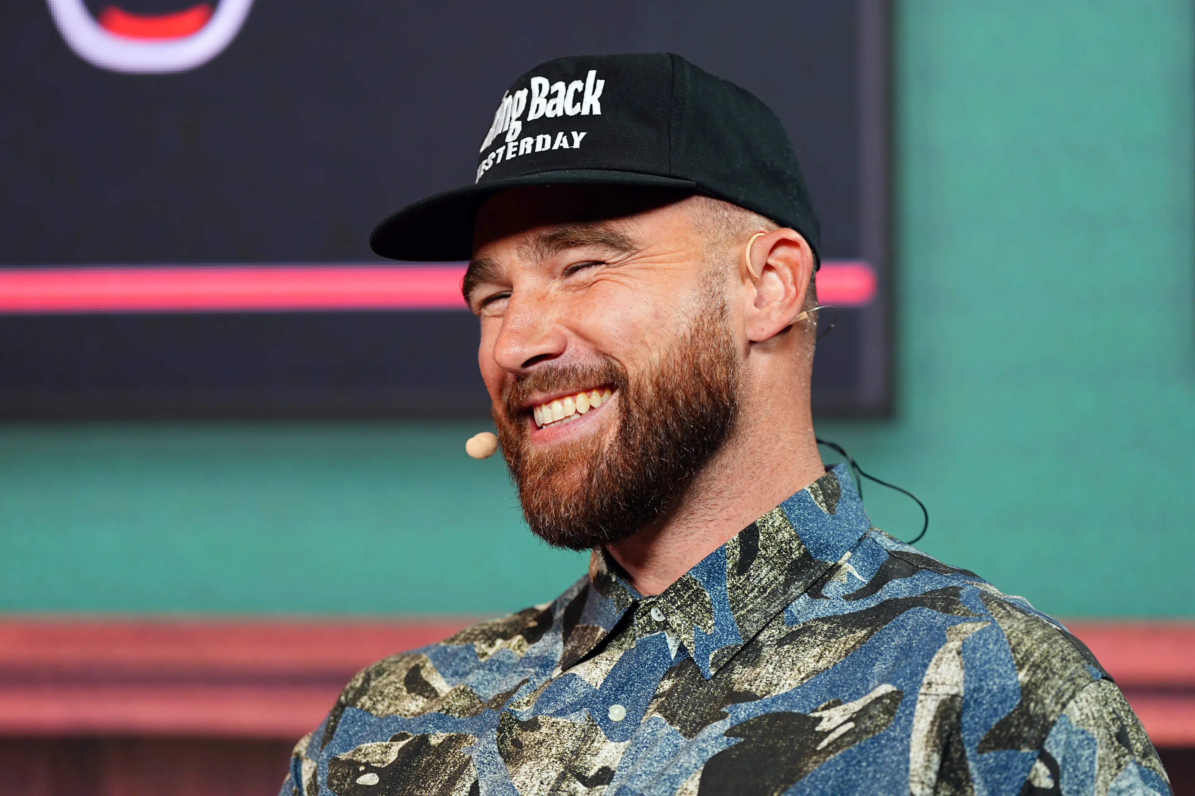 Travis Kelce has stunned fans with his new look (Kyle Rivas/Getty Images)