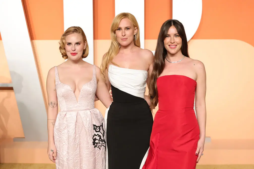 (Left to right) Tallulah, Rumer and Scout Willis (Neilson Barnard/Getty Images for Vanity Fair)