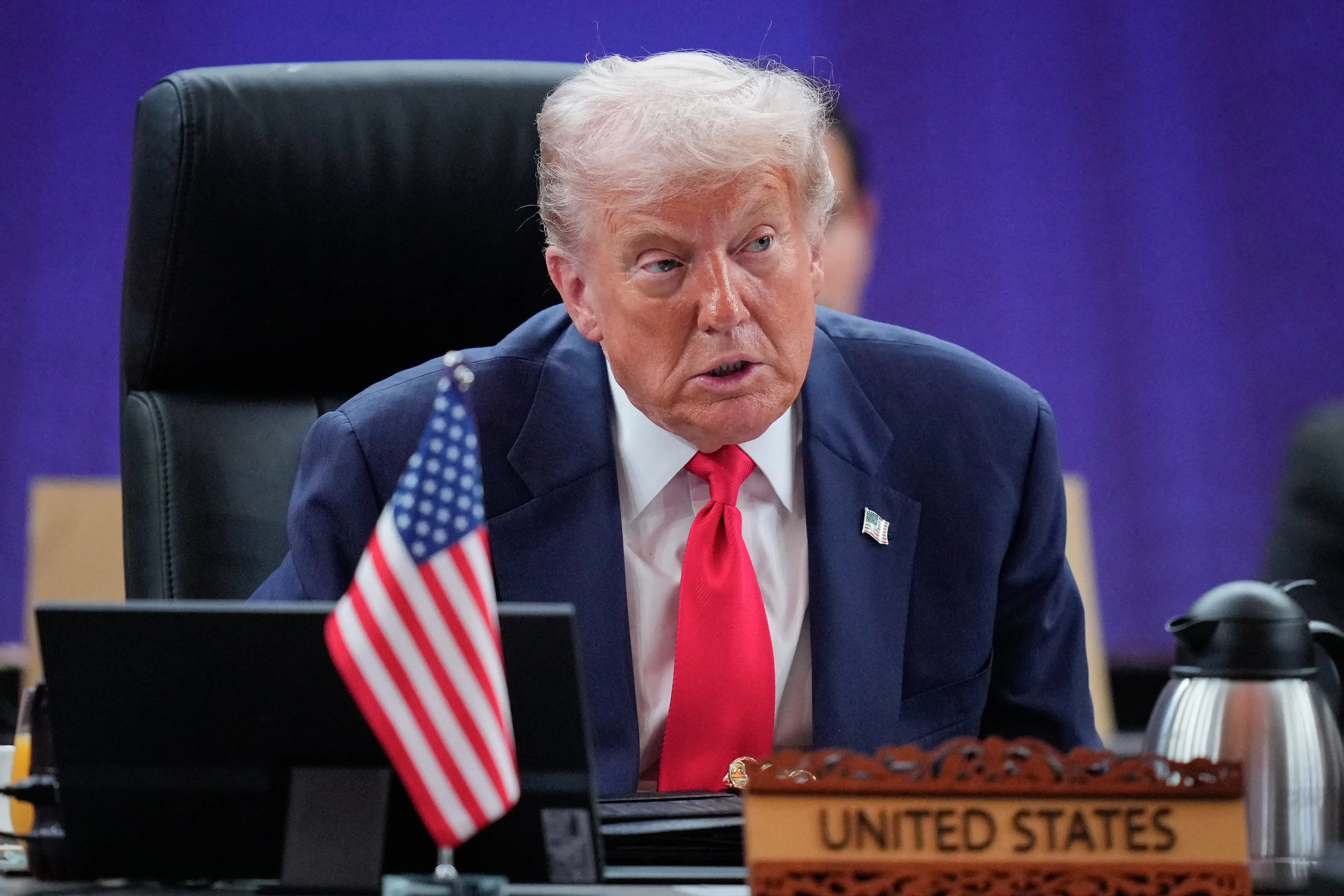 Donald Trump has spoken out about the possibility of running for US President again (VINCENT THIAN/POOL/AFP via Getty Images)