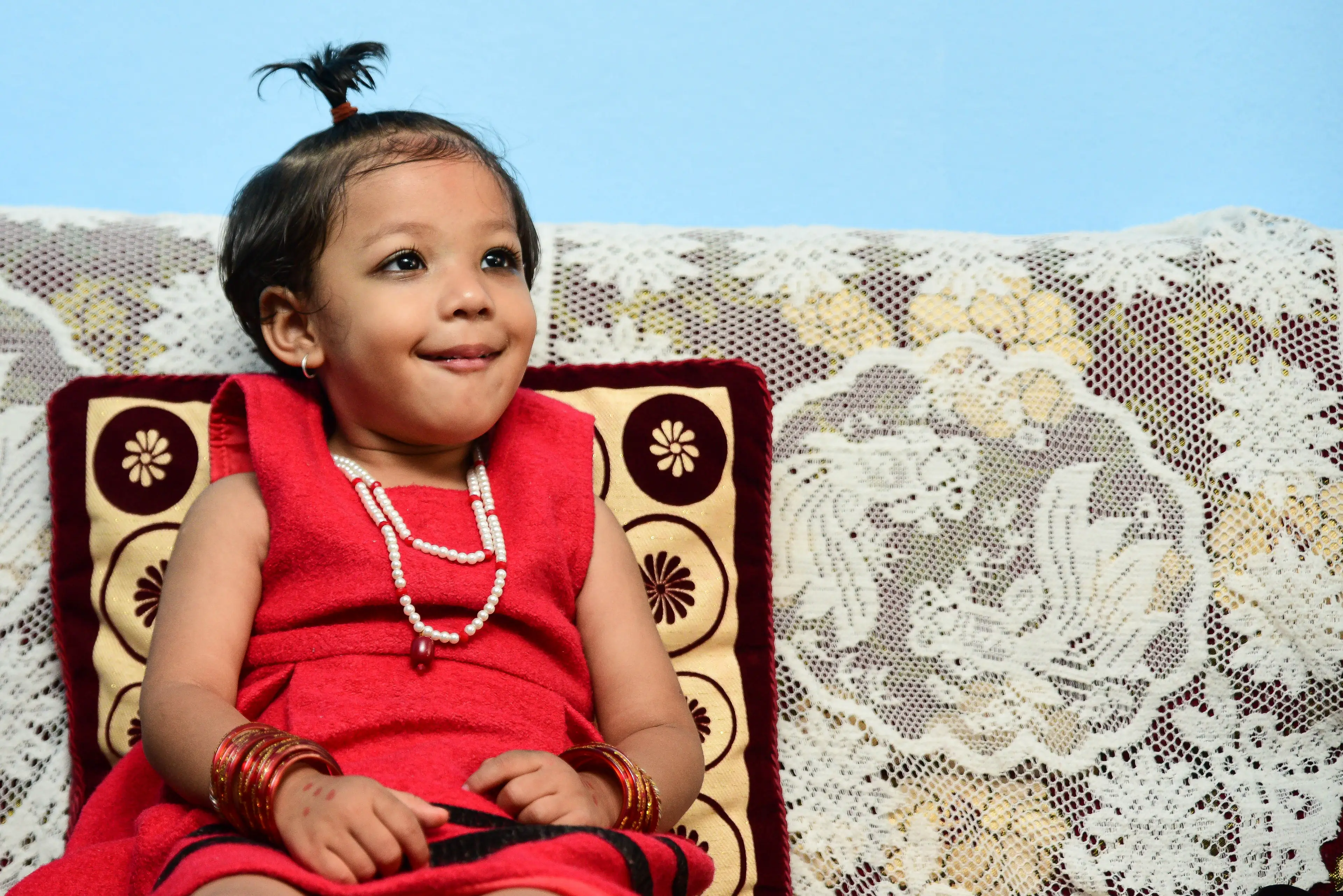 She will live separate from her parents and her twin brother (Safal Prakash Shrestha/NurPhoto via Getty Images)