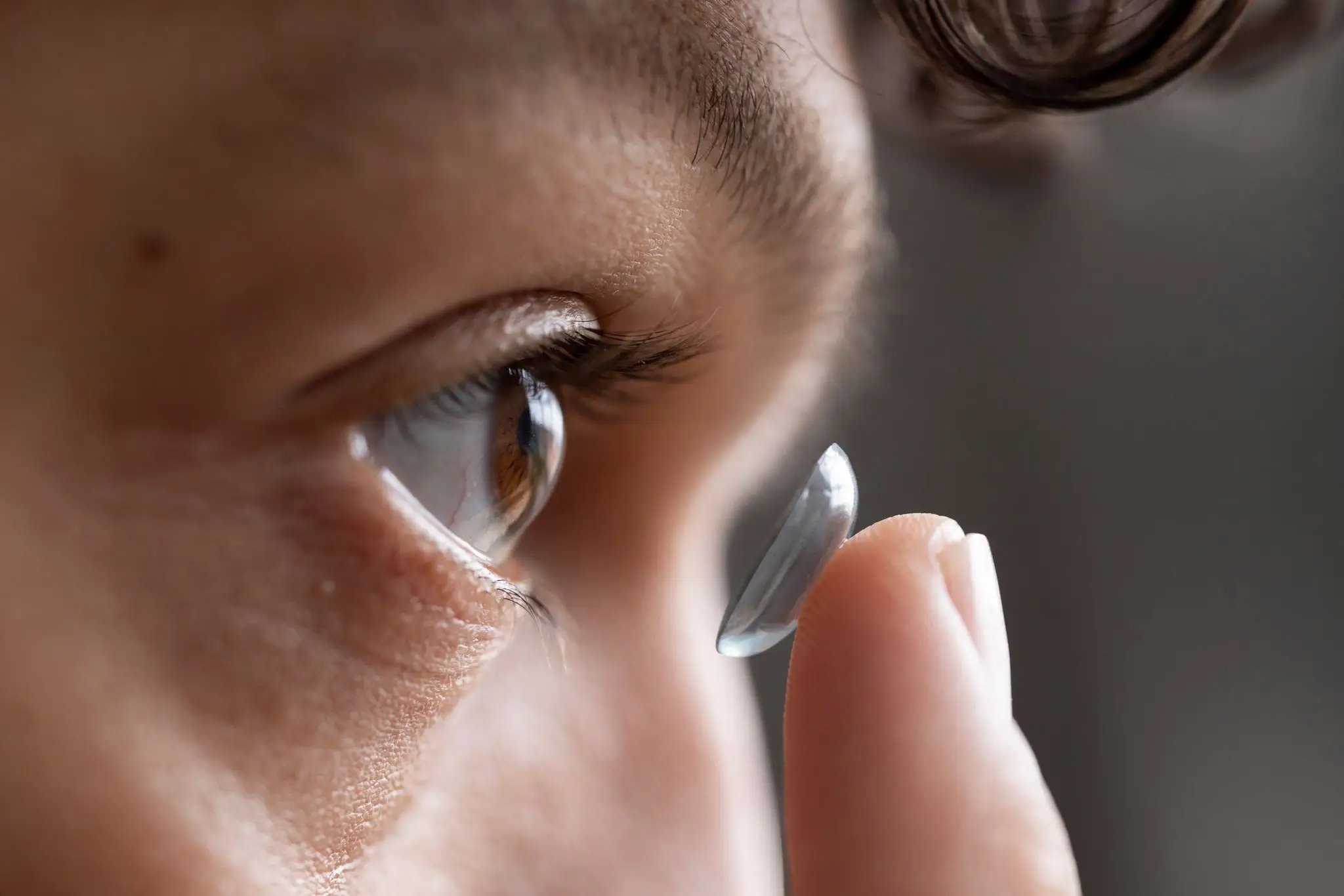 She shared that contact lenses could damage your eyes under certain conditions (Getty Stock Image)