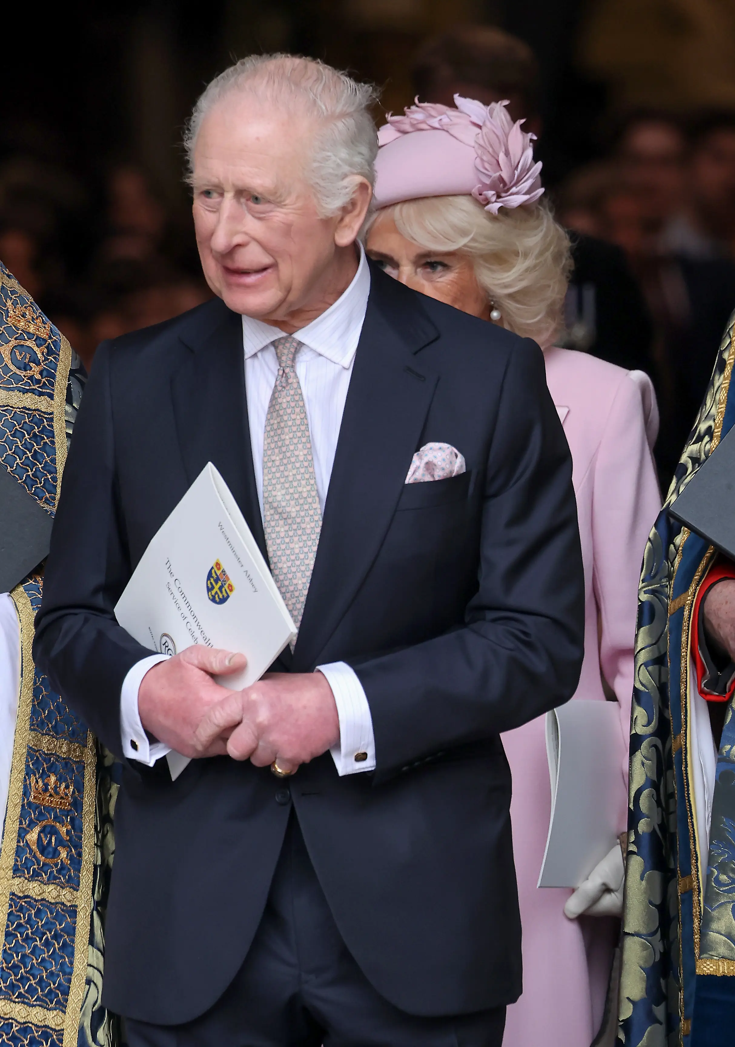 King Charles also made an appearance at Westminster (Chris Jackson/Getty Images)