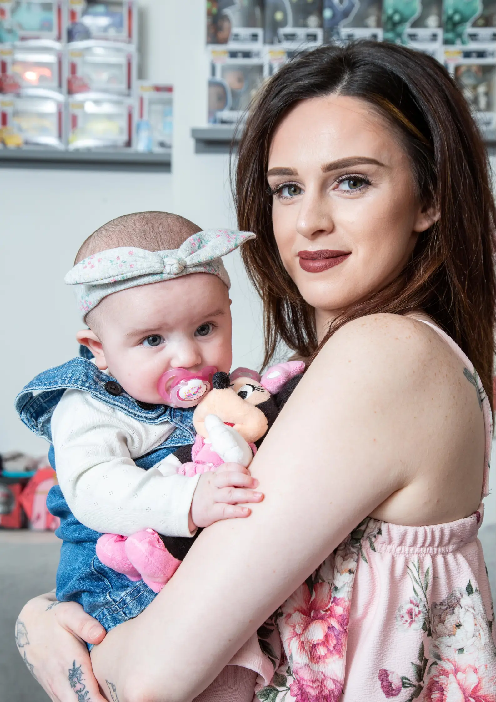 Jade and her daughter Disney.