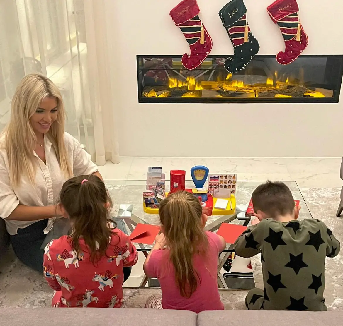 Christine said enjoying your food at Christmas is the most important thing.