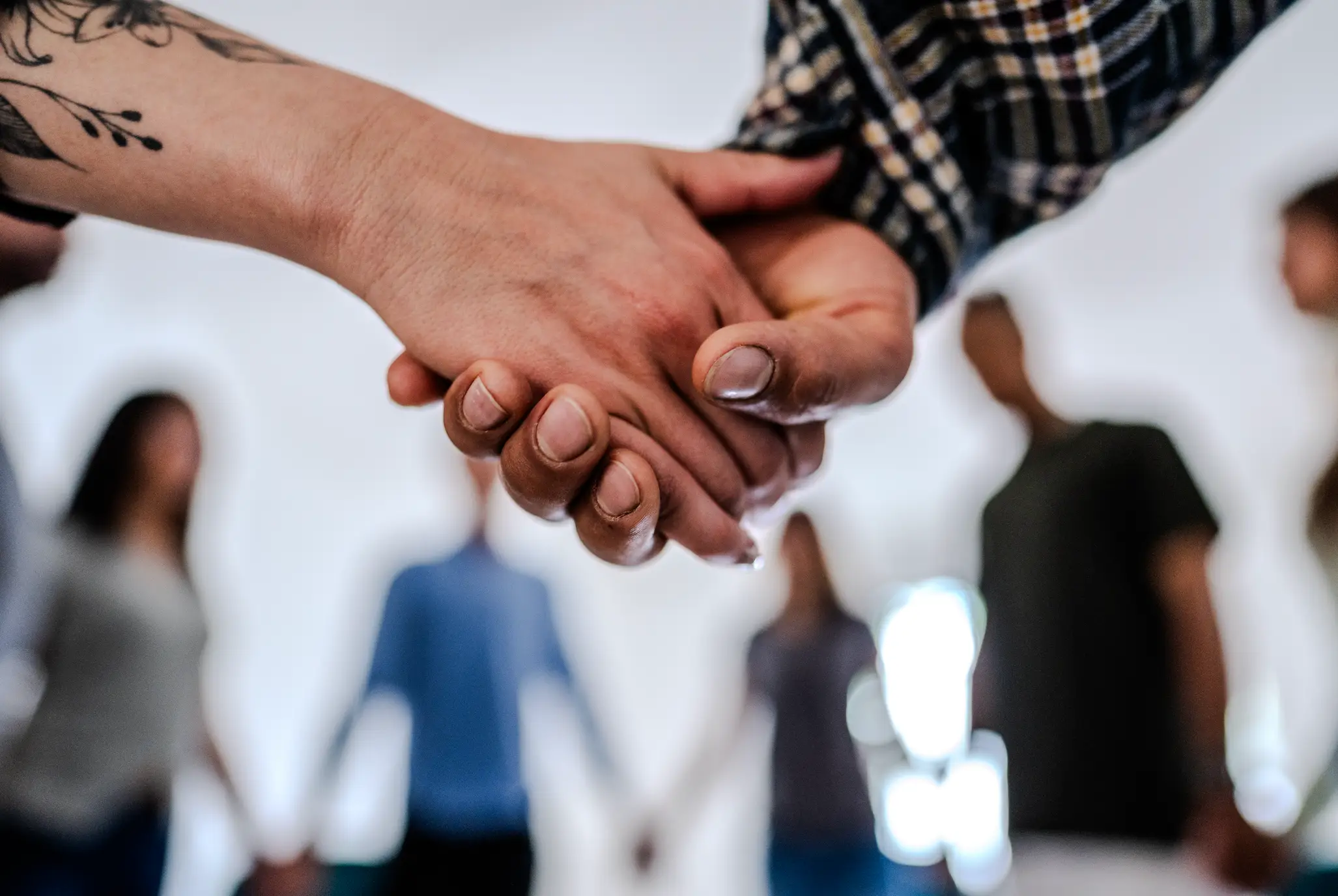 The phrase can help AA members anonymously connect without having to publicly discuss their own difficulties with addiction (Getty Stock Image)