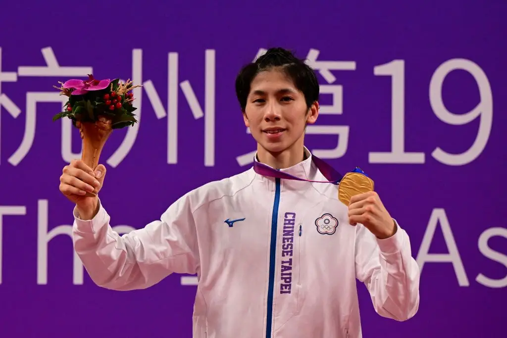 Lin Yu Ting was also previously disqualified after reportedly failing gender eligibility tests in 2023 (ISHARA S. KODIKARA/AFP via Getty Images)