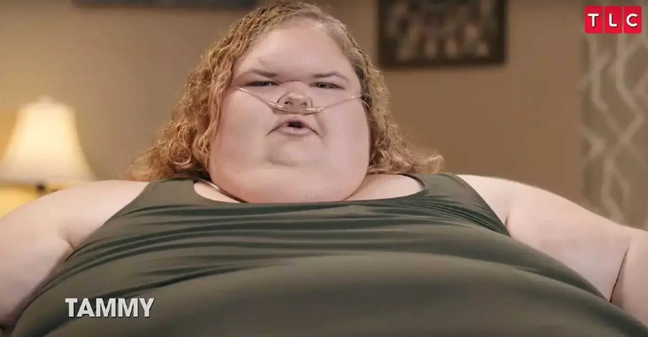 Tammy before her weight loss (TLC)