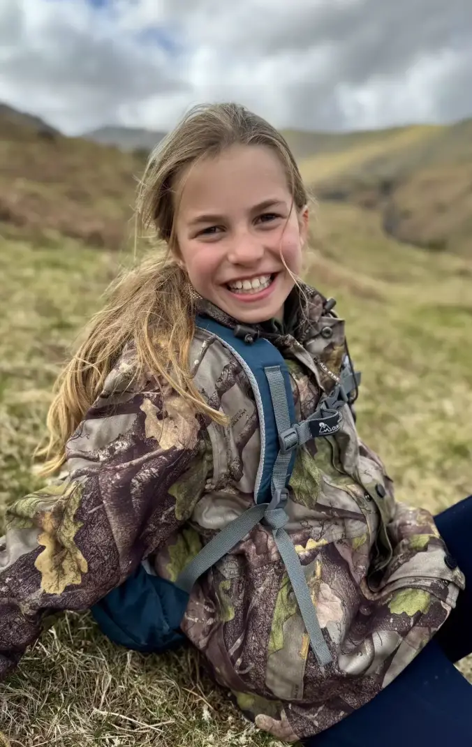 The Princess got similar comments last month when she celebrated her 10th birthday (X/@kensingtonroyal)