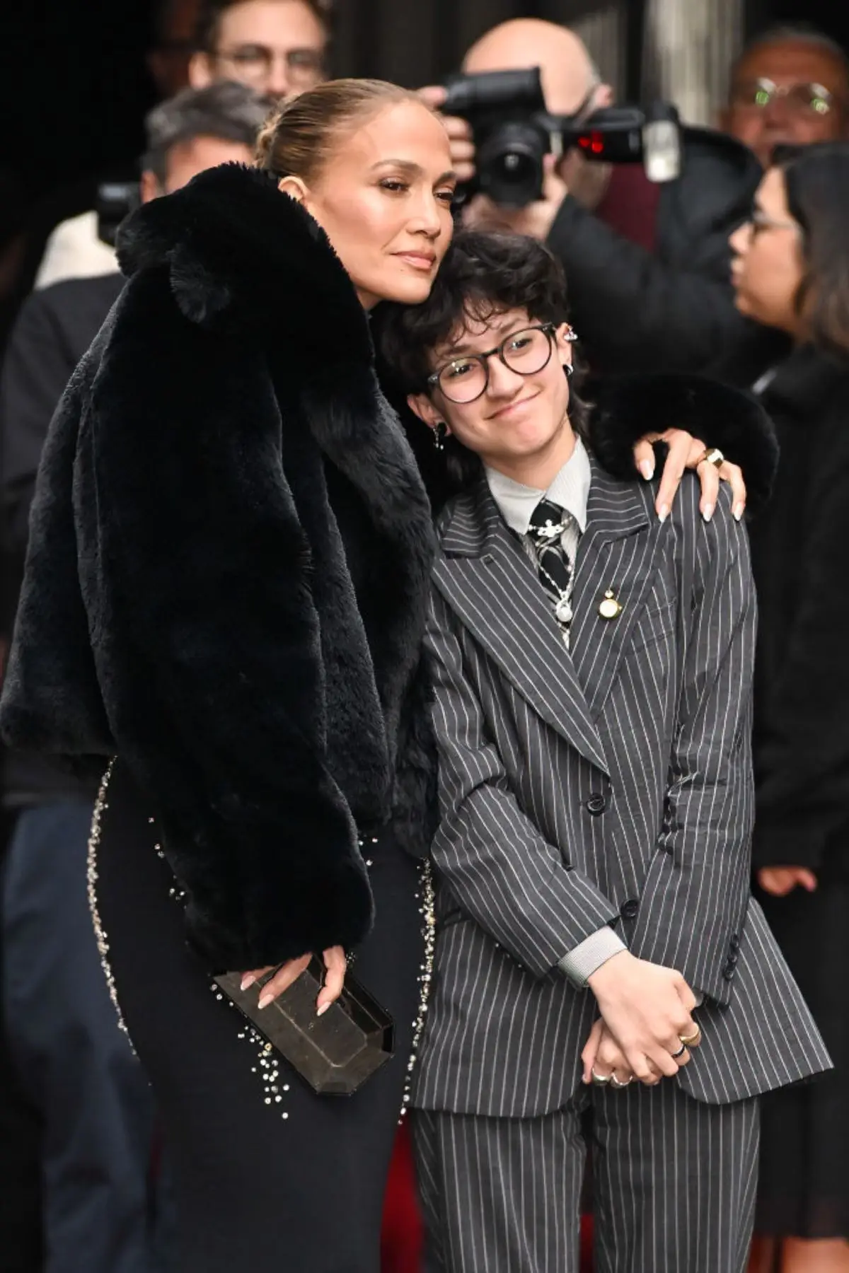 Lopez reportedly went into 'mama bear' mode on the red carpet (James Devaney/GC Images)